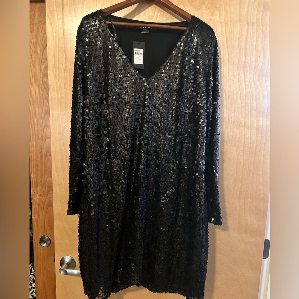 City Chic sequin dress